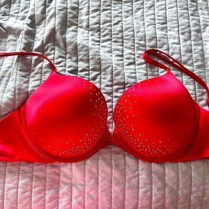 32DDD Very Sexy Push Up Red Victoria's Secret Bra